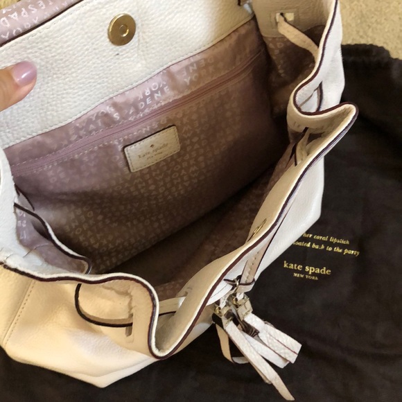 Kate Spade New York Wilder Grey Street  backpck - Picture 4 of 8